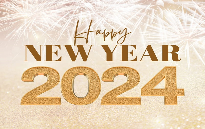Thông báo nghỉ lễ và lời chúc mừng năm mới 2024